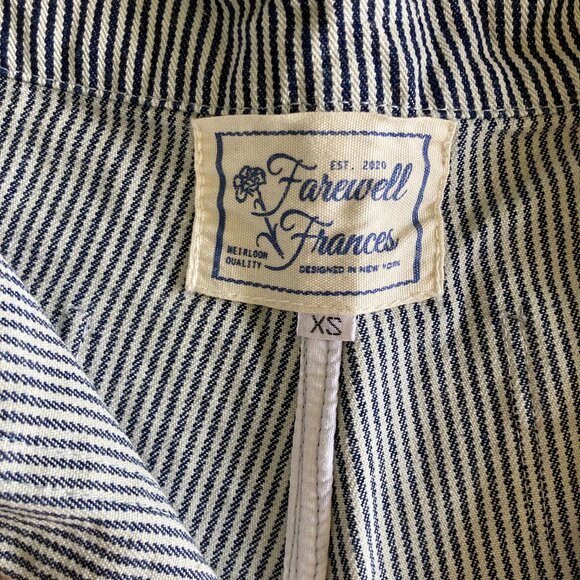 Farewell Frances Utility Short Railroad Stripes - Picture 3 of 5